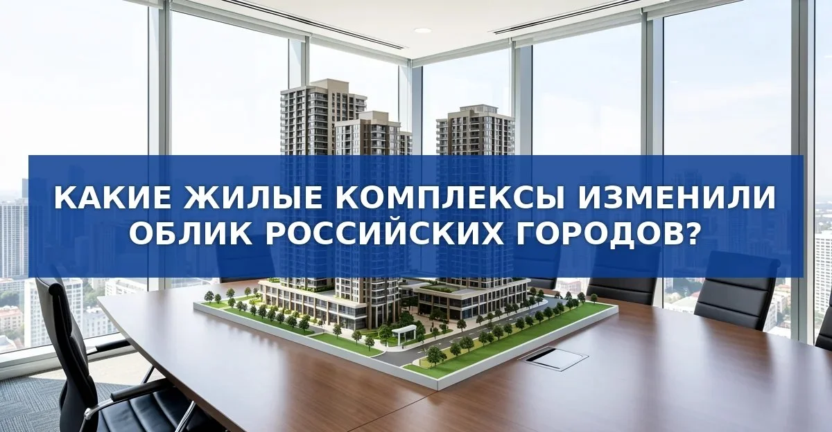 25 лет Циан: какие жилые комплексы меняют облик российских городов