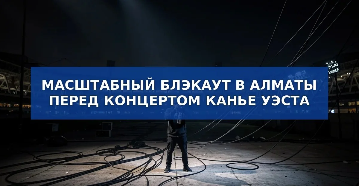 В Алматы и соседних странах массовый блэкаут из‑за аварии на линиях KEGOC