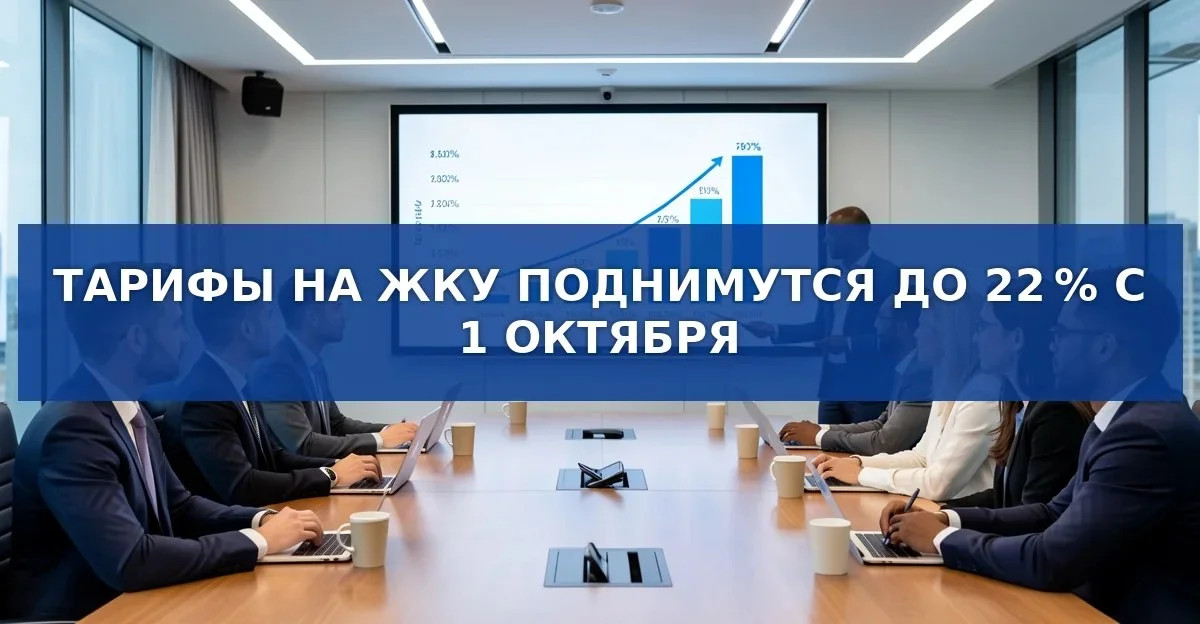 Тарифы ЖКХ в России поднимутся: рост до 22 % в регионах