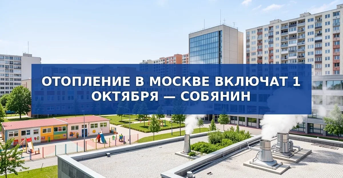 Отопление в Москве включат 1 октября: что известно о подготовке к сезону