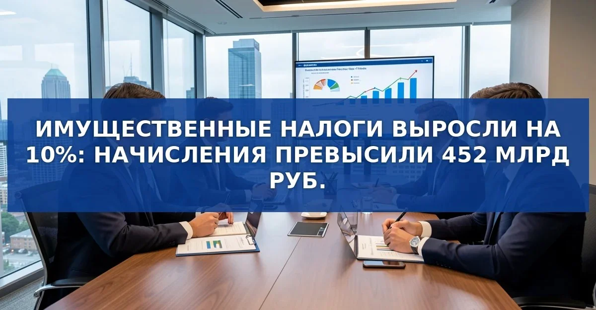 Имущественные налоги в России выросли на 10%: причины, цифры и последствия