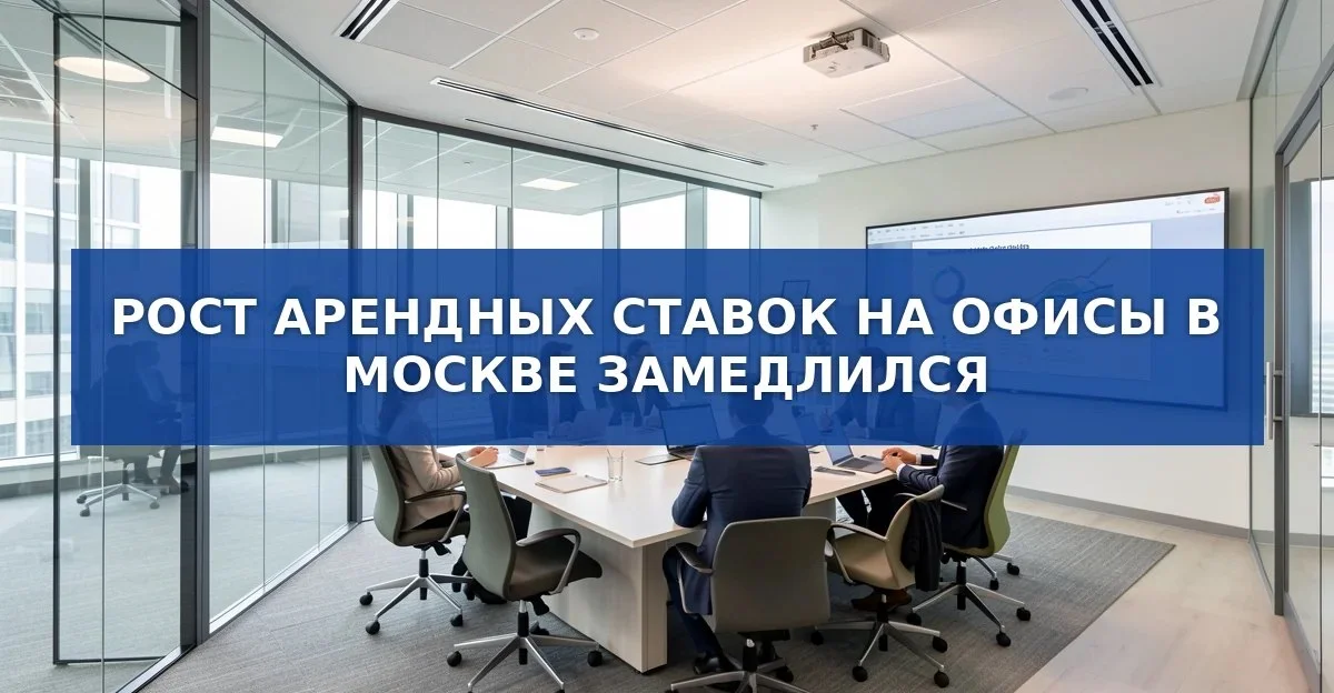 Обложка материала: Рост арендных ставок на офисы в Москве замедлился: что ждать дальше