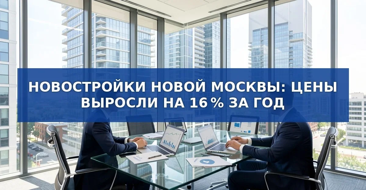 Новостройки Новой Москвы: цены выросли на 16 % за год, ипотека в центре внимания