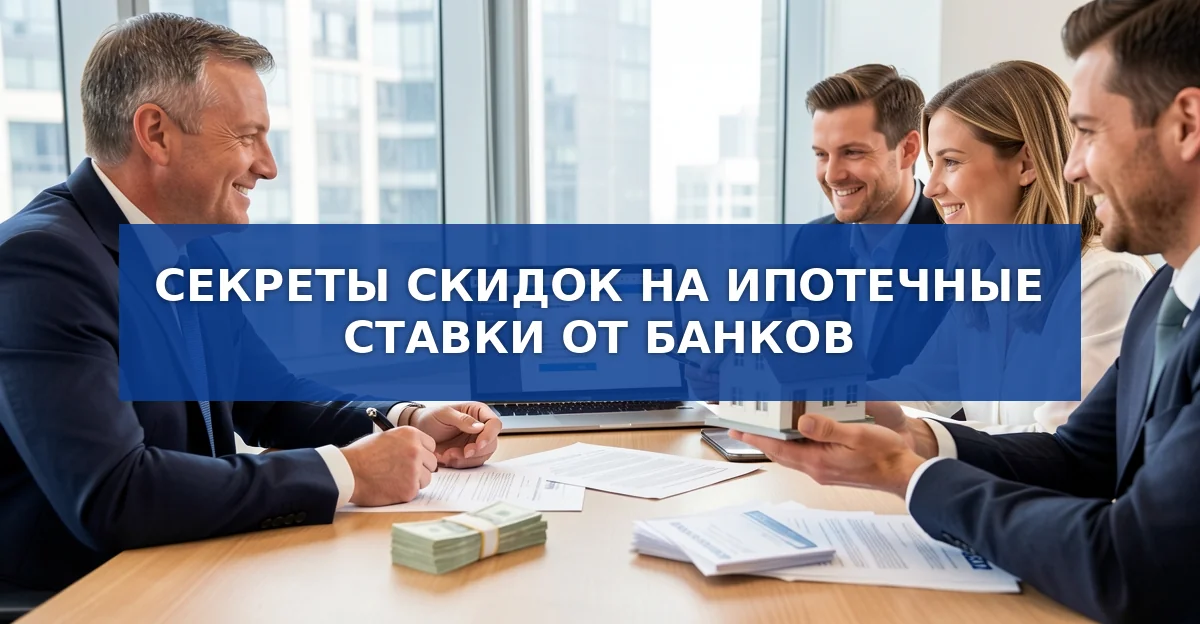 Как получить скидку на ипотечную ставку: практические рекомендации банков