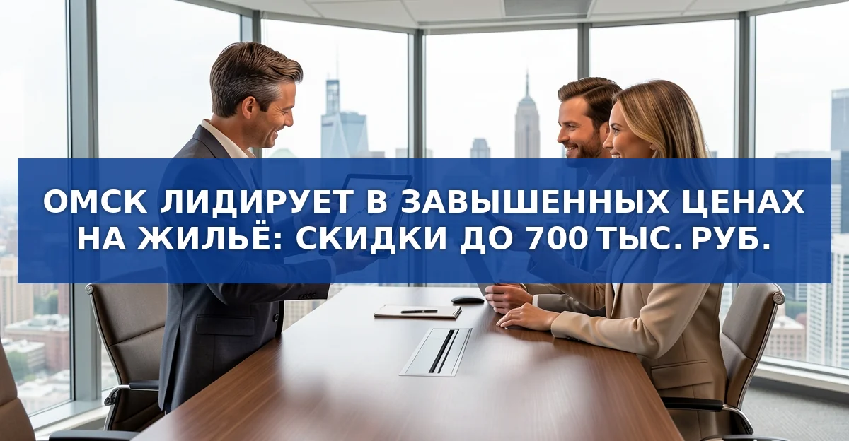 Омск лидирует в завышенных ценах на квартиры: почему цены падают