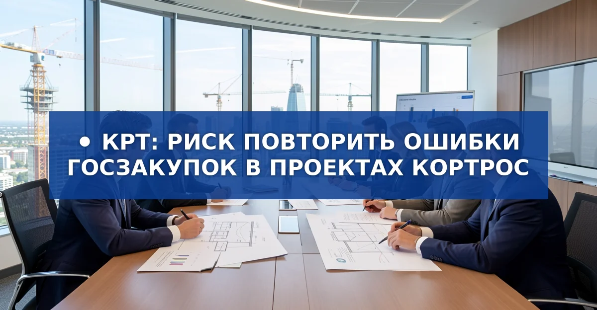 КРТ в Пермском крае: риски повторения ошибок госзакупок на примере ГК Кортрос