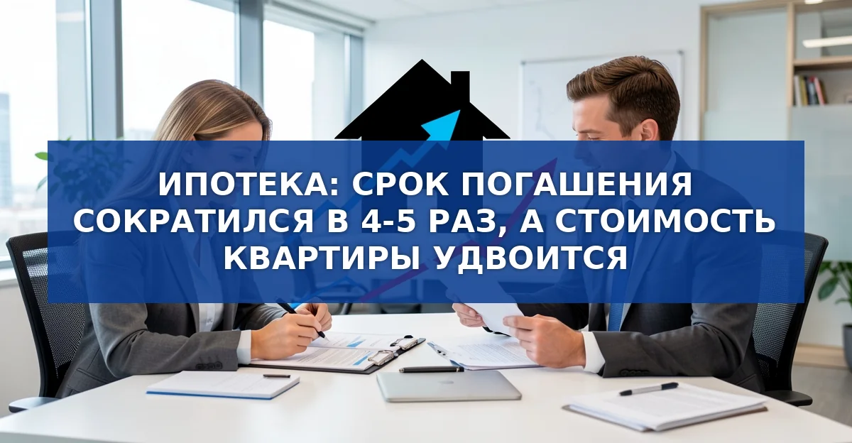 Ипотека за пять лет: срок сократился до пяти лет, а стоимость жилья удвоится