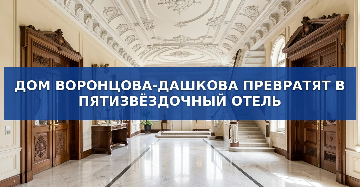 Исторический особняк на Английской набережной превратят в пятизвёздочный отель