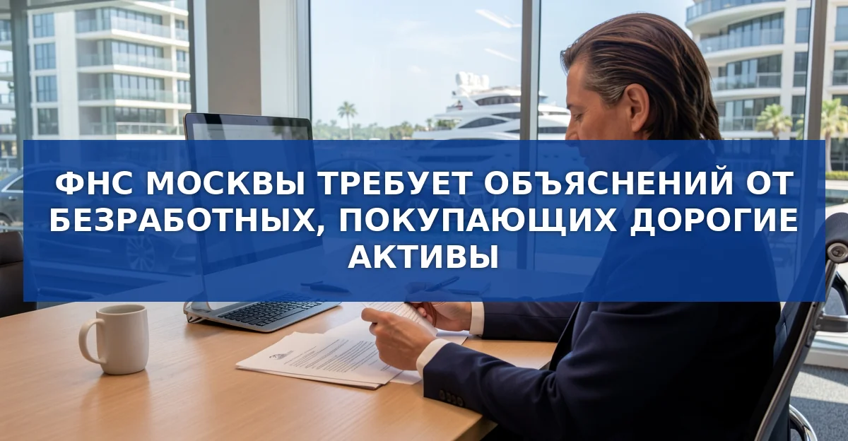 Налоговая проверяет владельцев дорогих активов без официального дохода в Москве