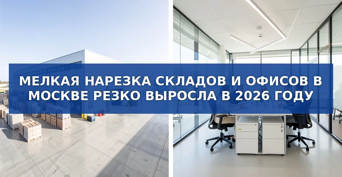 Спрос на небольшие склады и офисы в Подмосковье взлетел: рост предложения на 60‑80 %