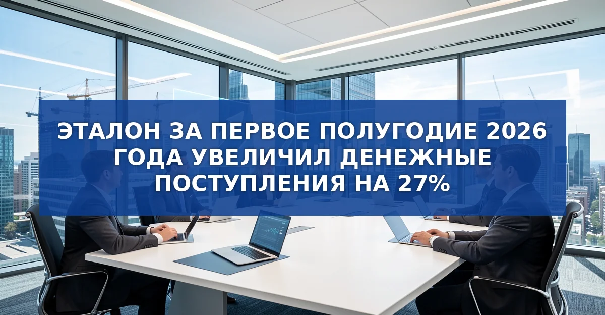 Эталон за первое полугодие 2026: рост доходов при падении продаж недвижимости