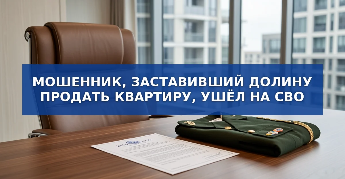 Суд исключил из иска одного из мошенников, ушедшего на службу в зоне СВО