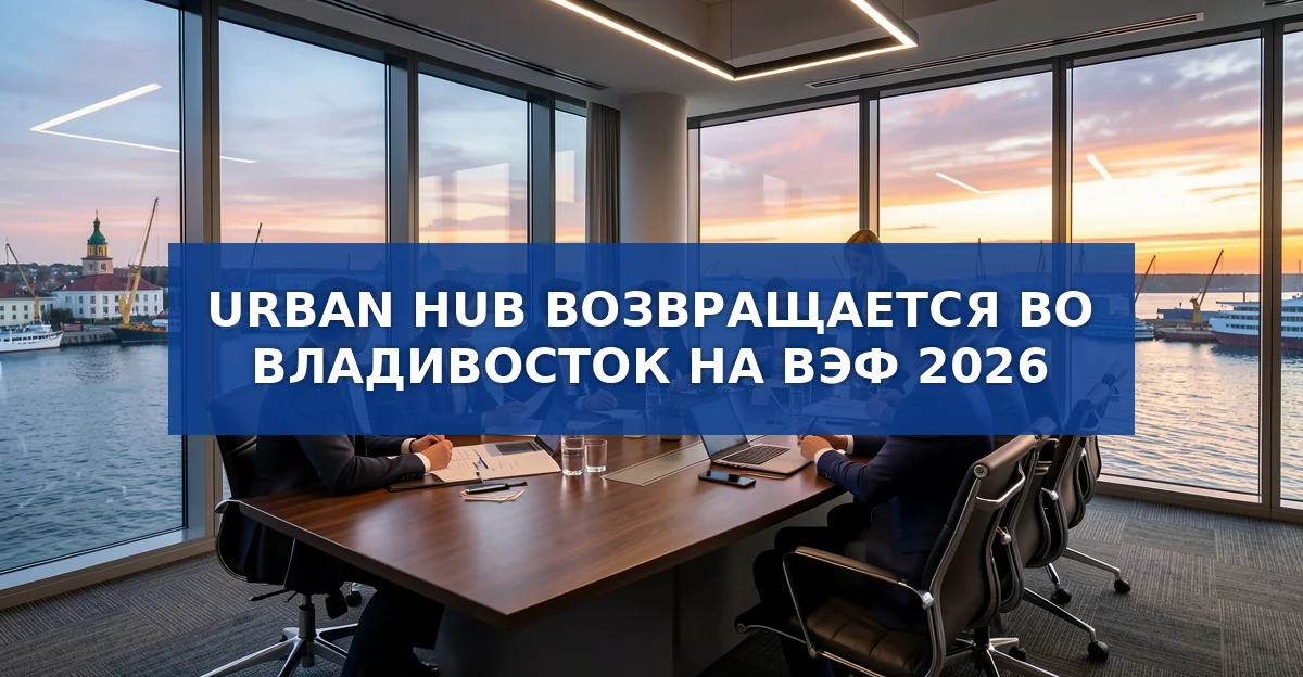 Владивосток зовёт Urban Hub: новые идеи на Восточном экономическом форуме