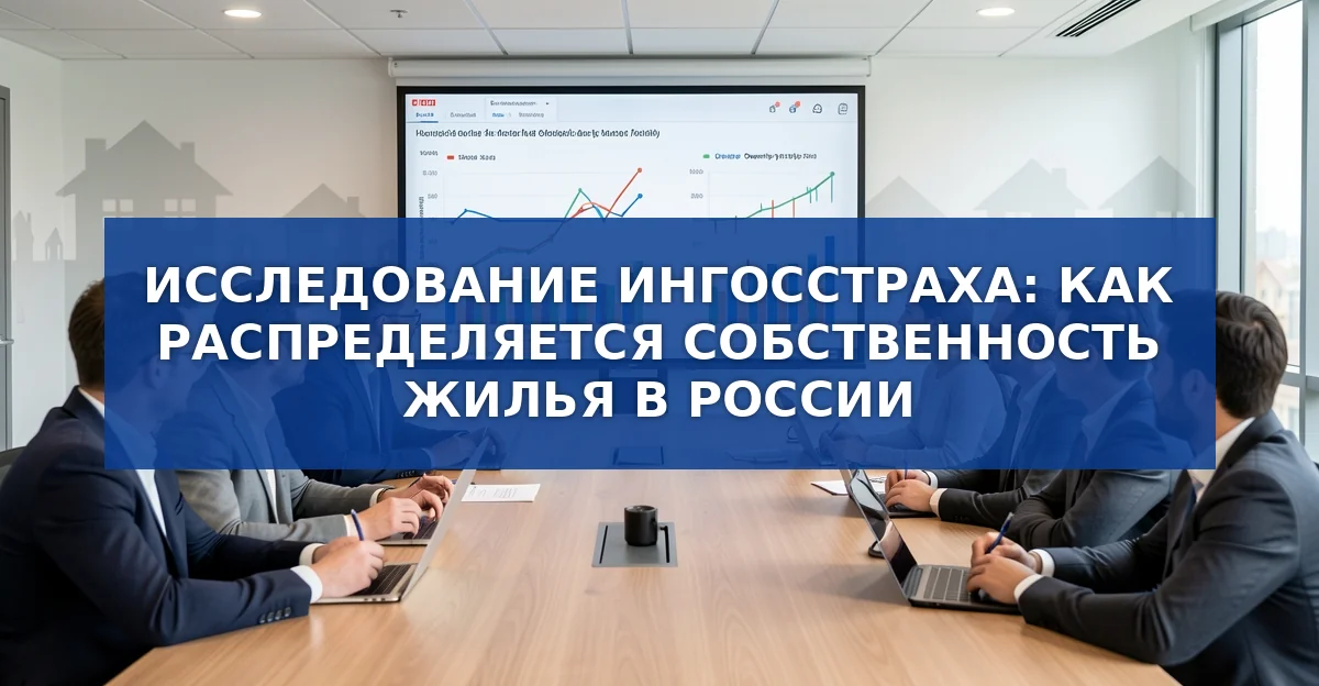 Ингосстрах: как распределяется собственность жилья в России по возрастам и регионам