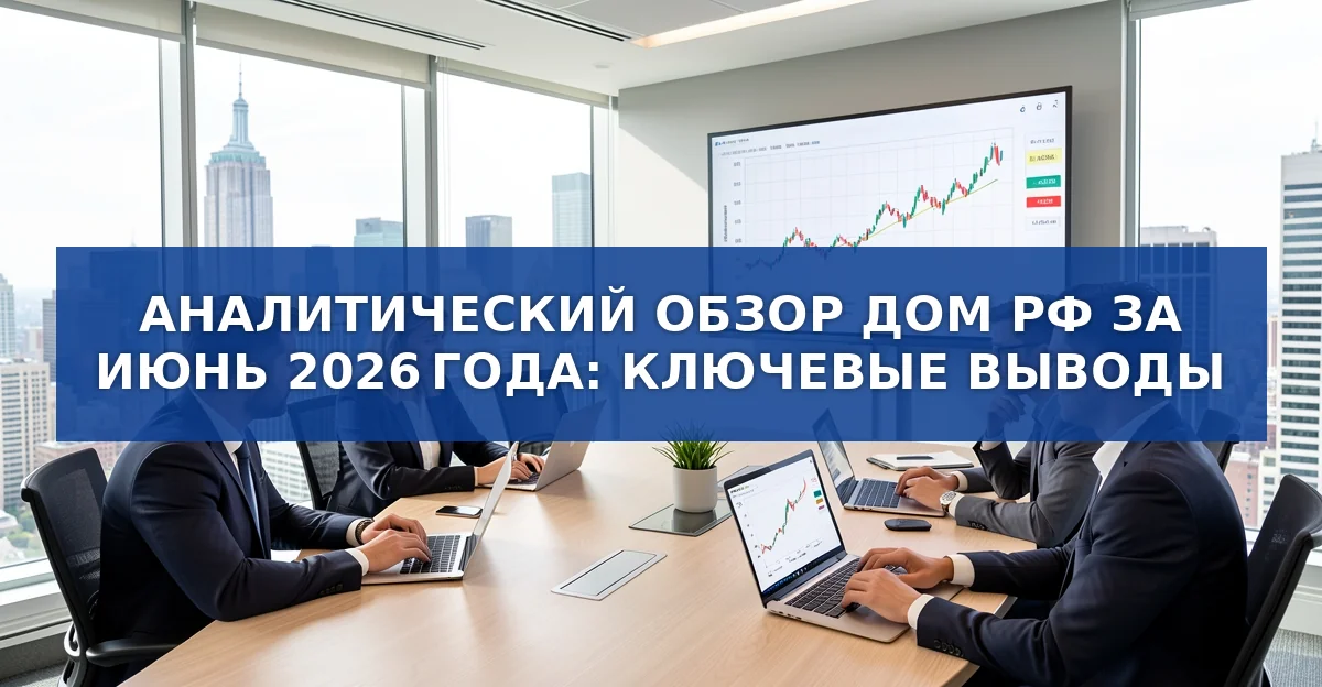 Итоги июня 2026 года: состояние ипотечного рынка и цен на жильё