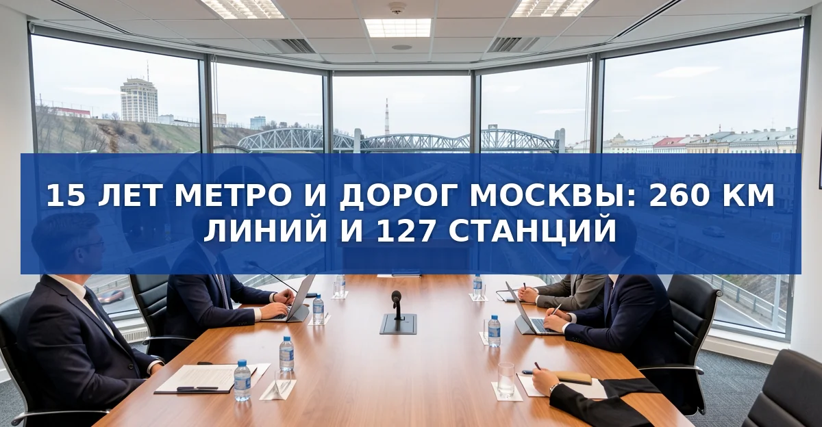 За 15 лет в Москве построили 260 км метро и 127 станций: итоги транспортного развития