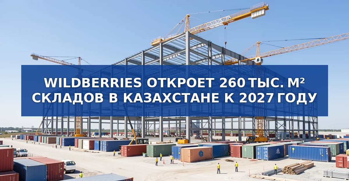 Wildberries открывает крупнейший склад в Казахстане: 260 тыс. м² к 2027 году