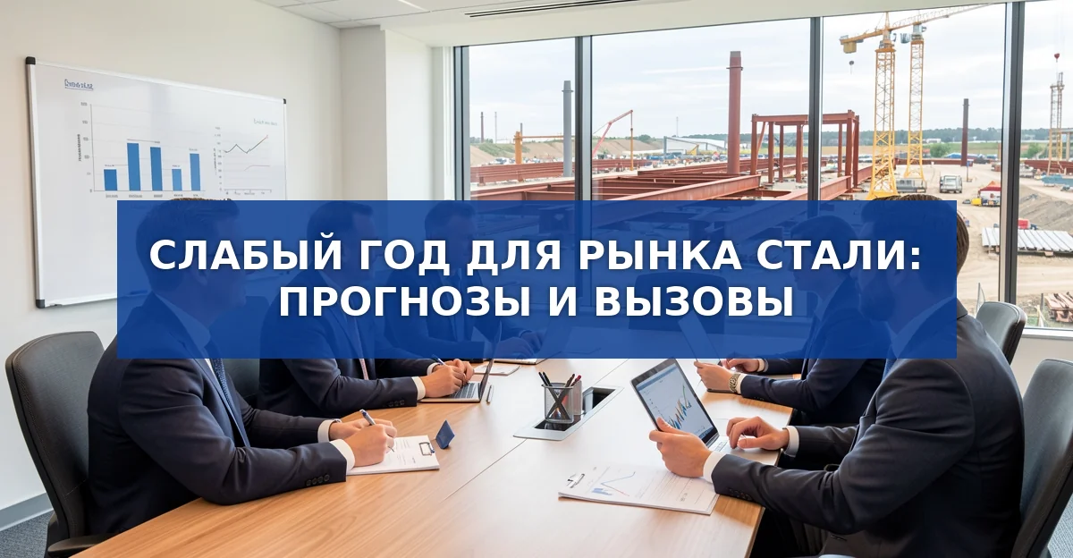 Рынок стали готовится к слабому году: прогнозы, планы и препятствия