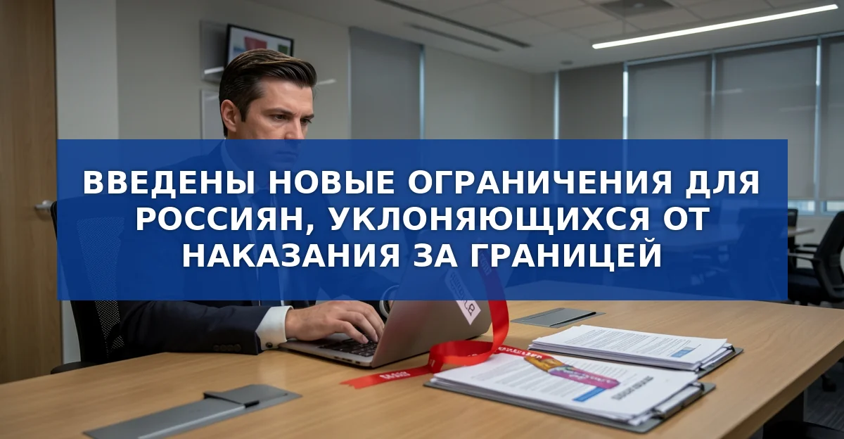 Новый закон 284‑ФЗ ограничивает права россиян, скрывающихся за границей