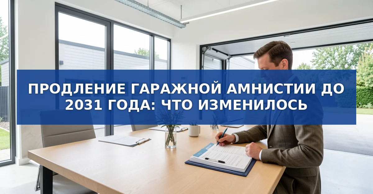Продление гаражной амнистии до 2031 года: что изменилось для владельцев старых гаражей