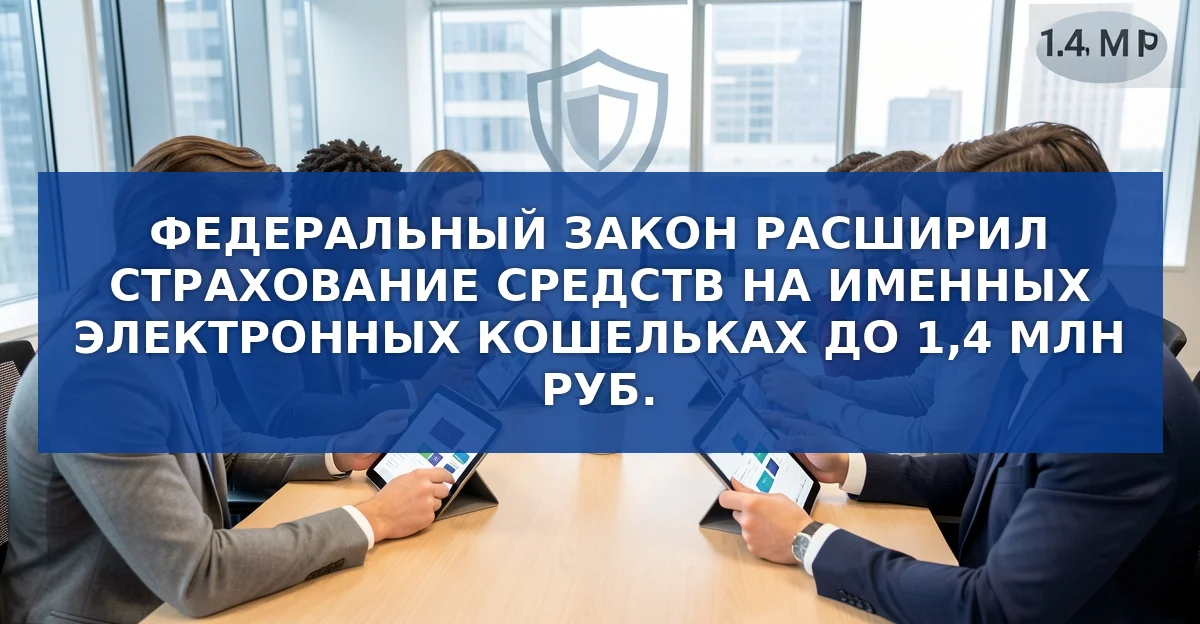 Новый закон об обязательном страховании именных электронных кошельков в банках