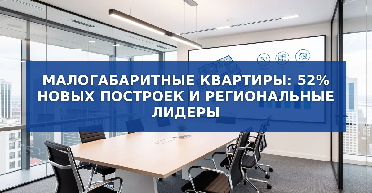 Малогабаритное жилье в России: масштабы, классы и региональная специфика