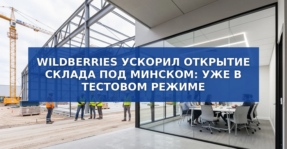 Wildberries ускорил строительство нового склада в Белоруссии: детали проекта и перспективы