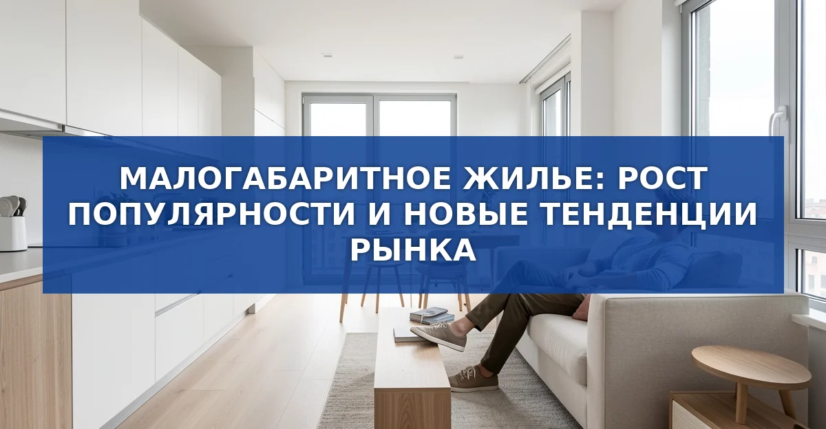 Малогабаритные квартиры: почему они становятся лидерами рынка