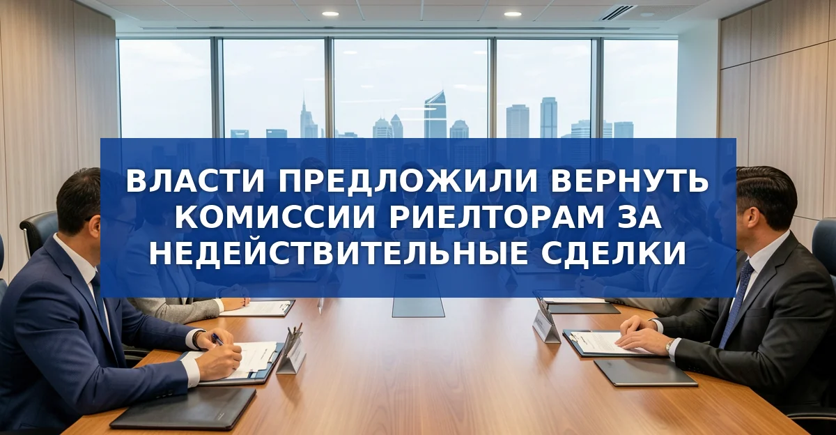 Новые предложения по регулированию рынка недвижимости: возврат комиссий и «Антифрод 3.0»