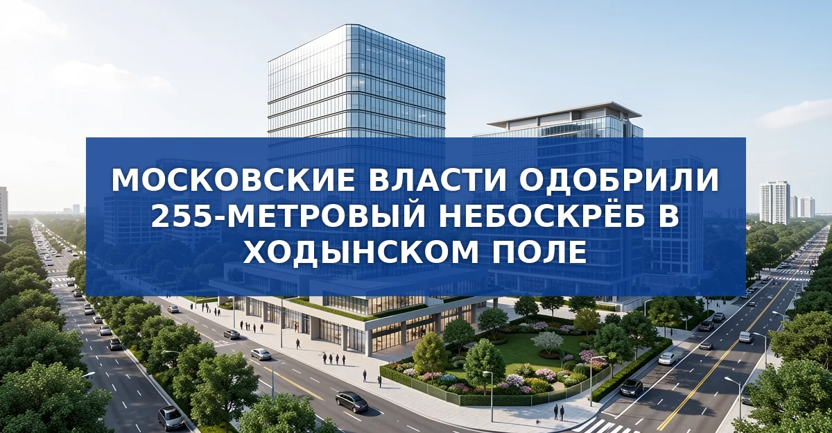 Московские власти одобрили проект офисного квартала Stone Ходынка на Ходынском поле