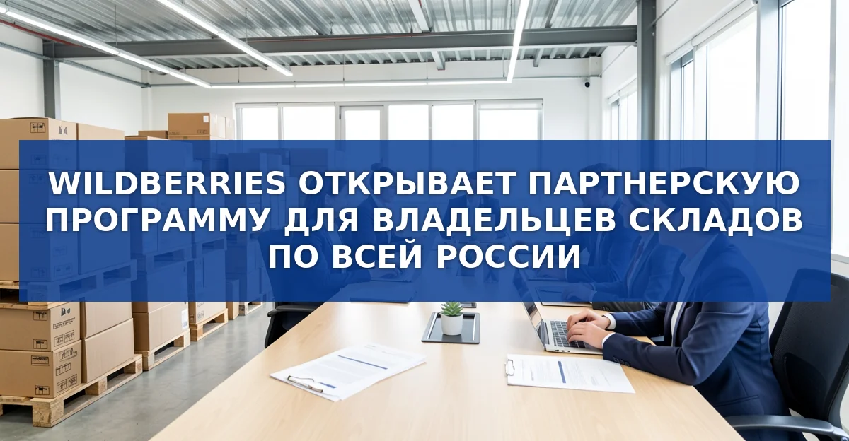 Wildberries запускает программу поддержки продавцов через партнерские склады