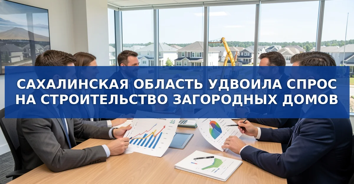 Сахалинская область лидирует в росте спроса на загородное строительство: анализ тенденций по России