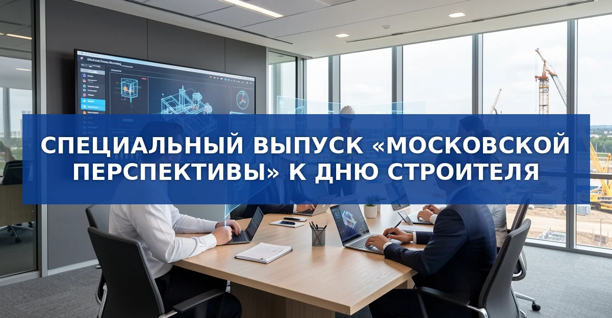 День строителя: взгляд в будущее отрасли в специальном выпуске «Московская перспектива»