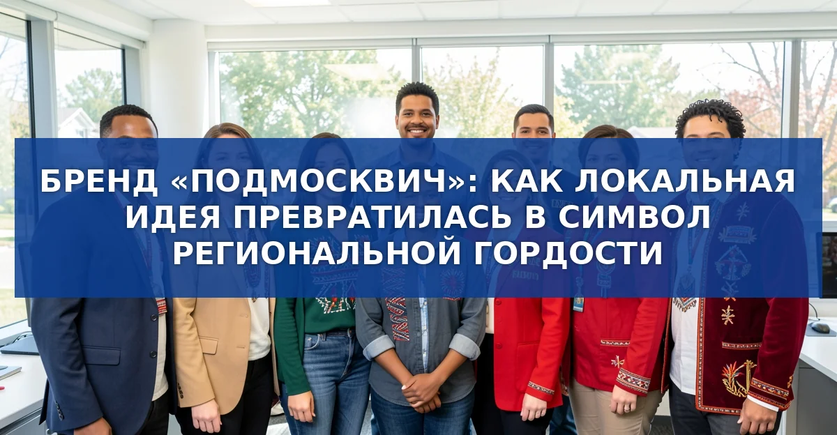 Как бренд «Подмосквич» превратил локальную идею в символ региональной гордости