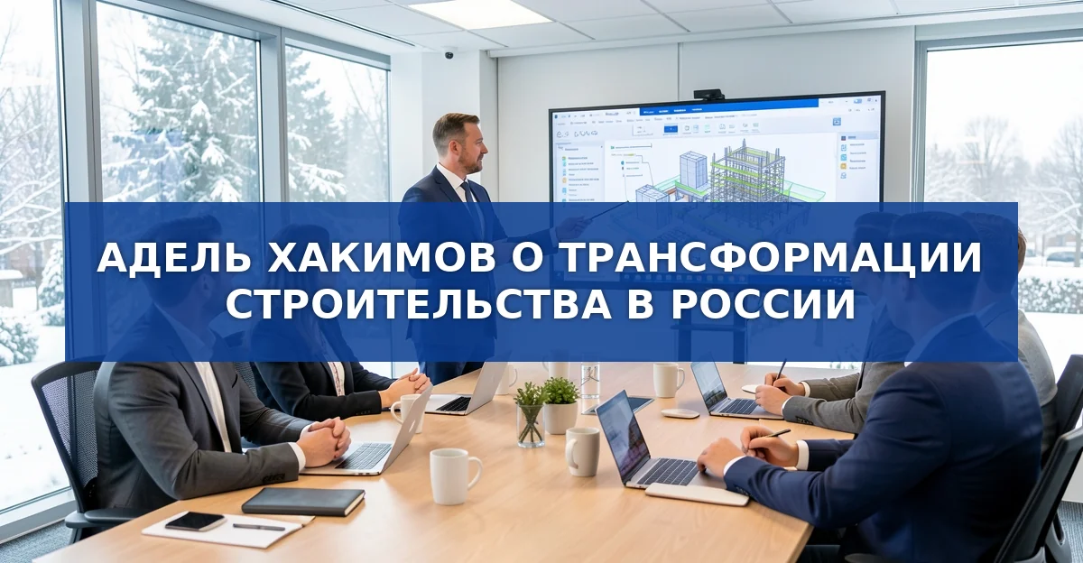 Адель Хакимов о трансформации российского строительства: BIM, финансирование и экология