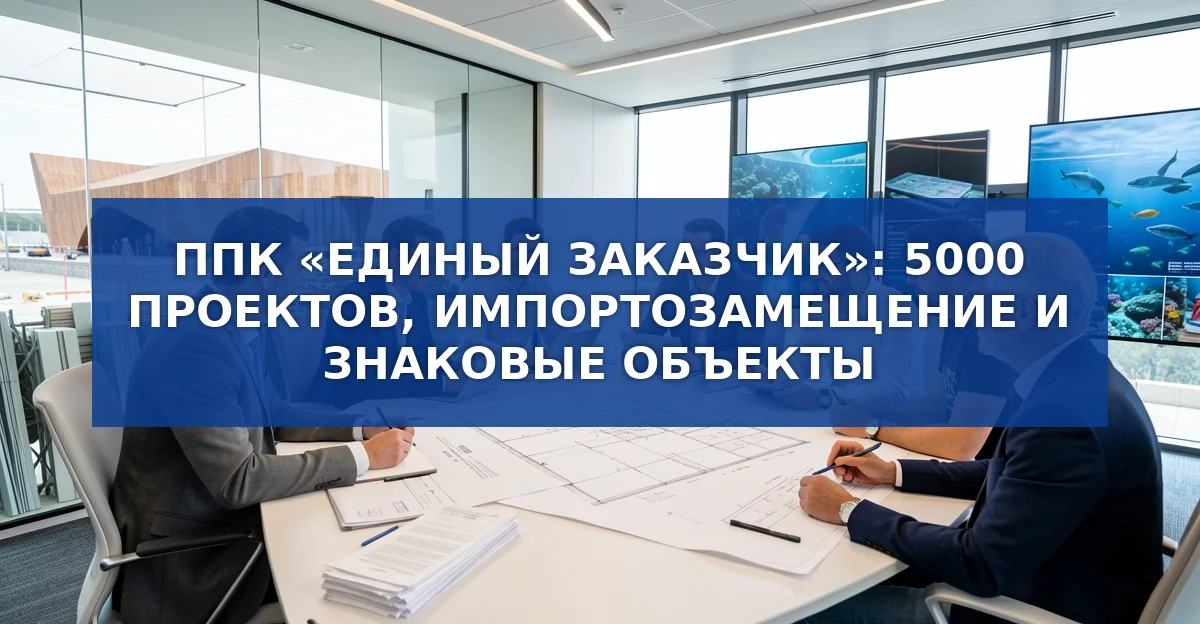 Как «Единый заказчик» за пять лет построил более 5000 проектов и продвинул импортозамещение в строительстве