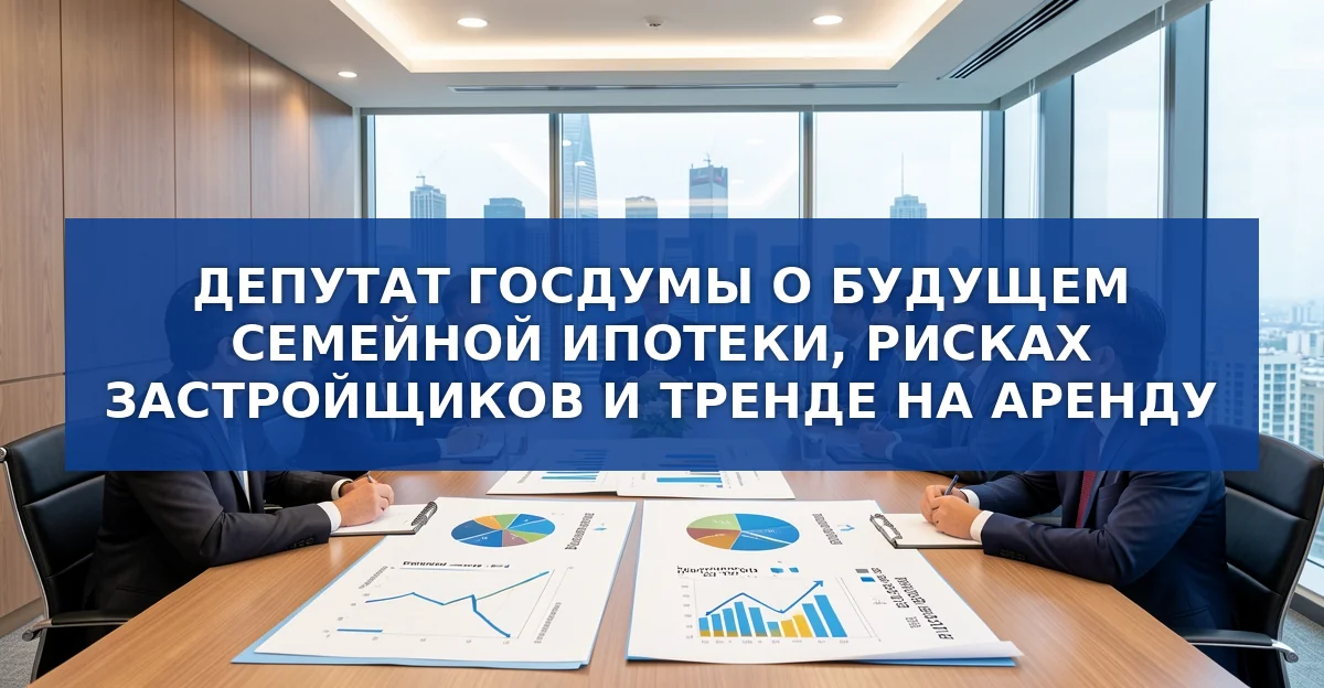 Осенний пересмотр семейной ипотеки и новые подходы к доступному жилью в России