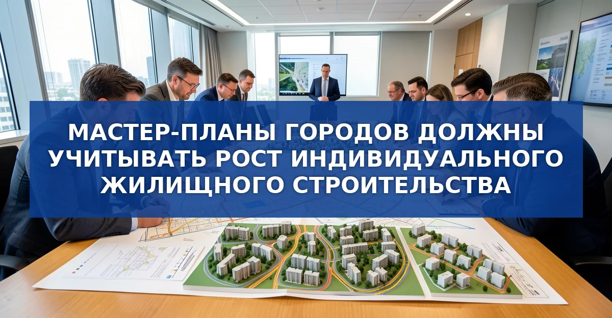 Синхронизация градостроительных мастер‑планов с ростом ИЖС в России