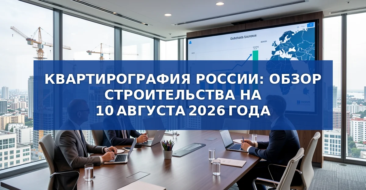 Квартирография 2026: рост строительства и региональные различия в России