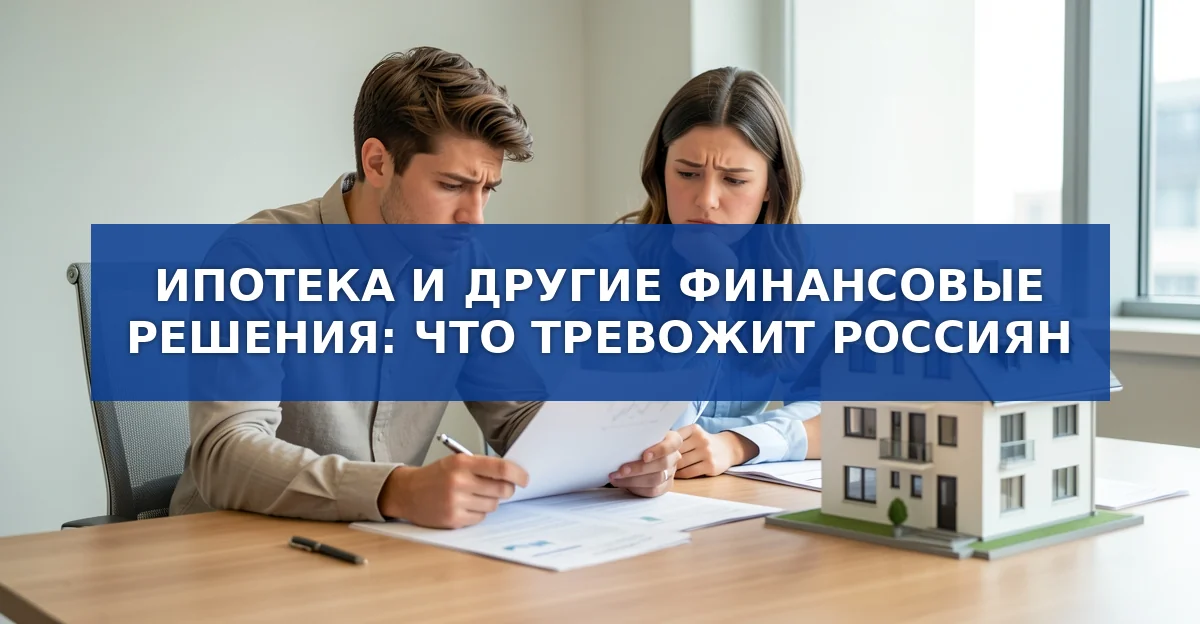 Ипотека – главный источник финансового стресса среди россиян