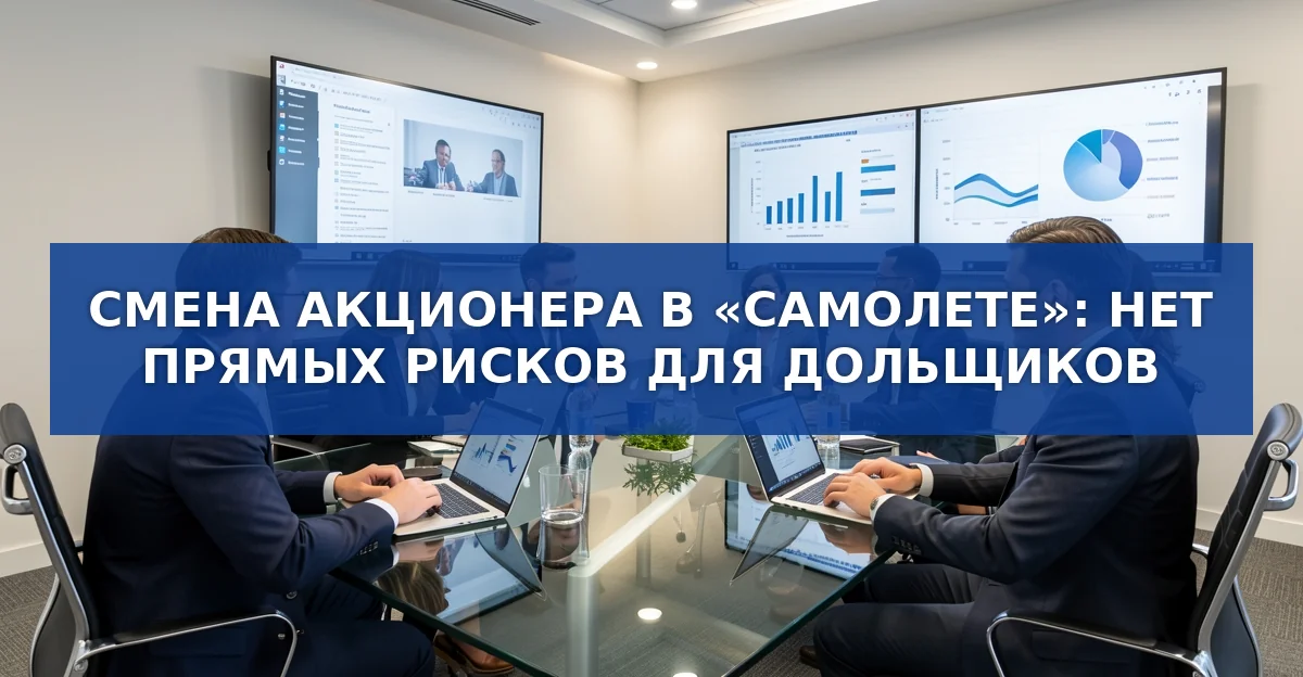 Смена акционера в девелоперской группе «Самолет»: что изменилось и почему это не угрожает дольщикам