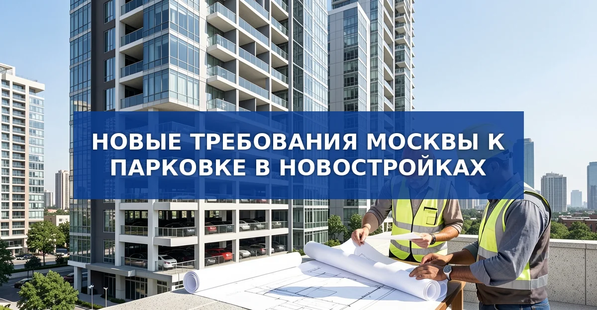 Новые правила парковки в новостройках Москвы: что изменилось и как это скажется на покупателях