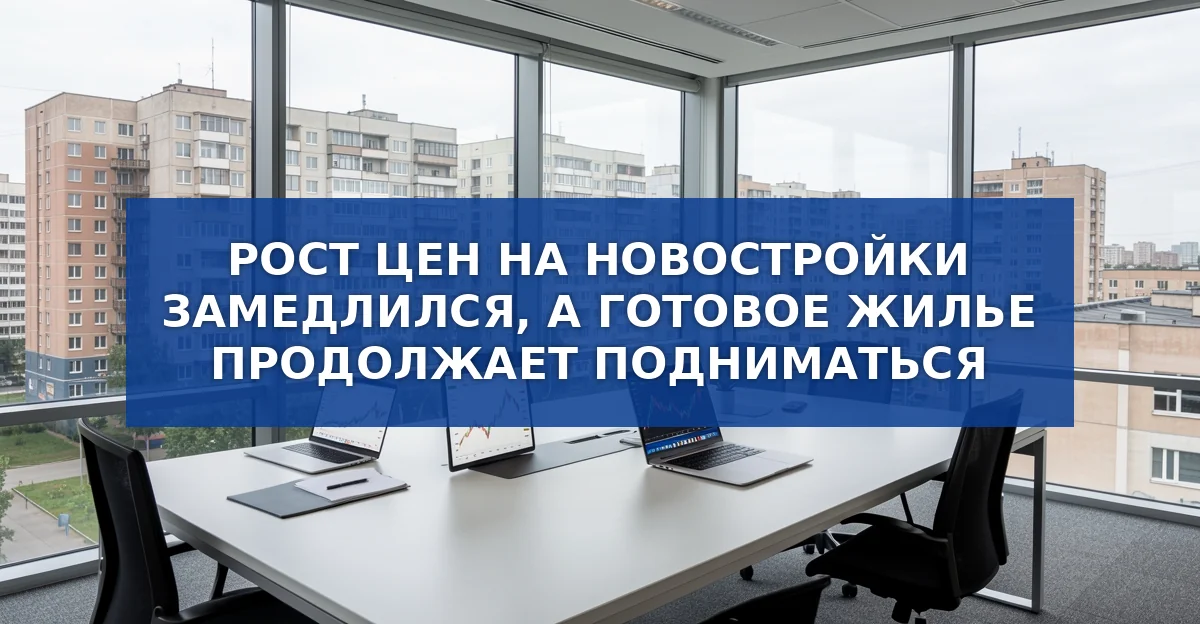 Июль 2026: рост цен на вторичное жильё опережает новостройки