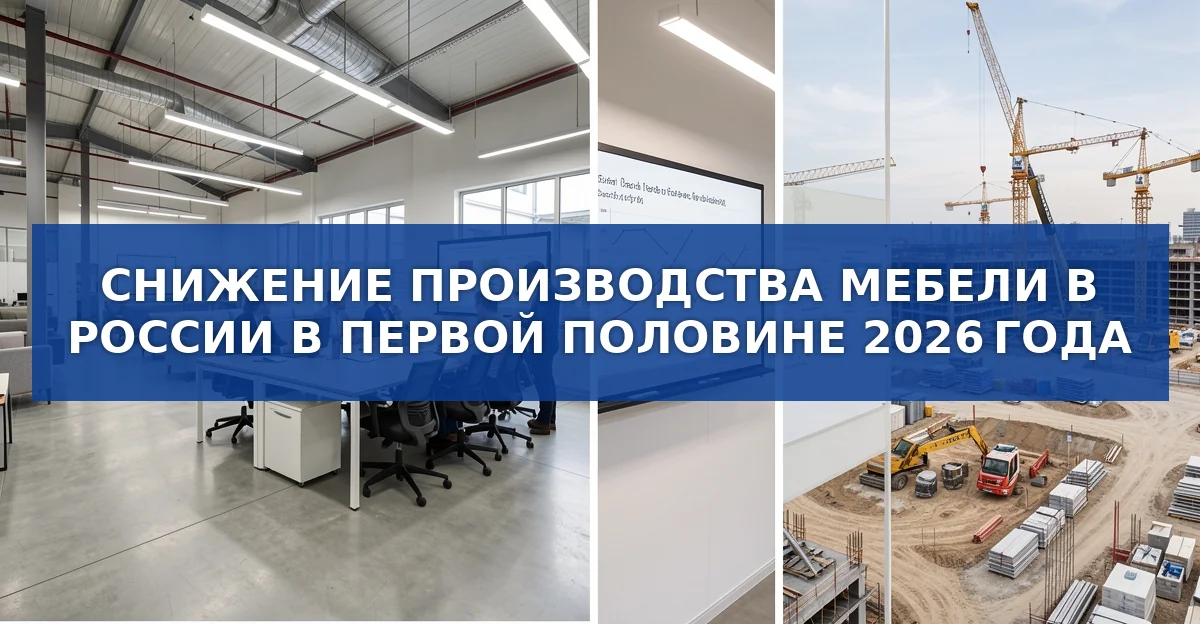Снижение спроса на мебель: как рынок недвижимости и корпоративные бюджеты влияют на отрасль