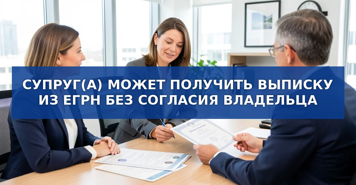 Как получить выписку из ЕГРН супругу: документы, ограничения после развода и практические советы