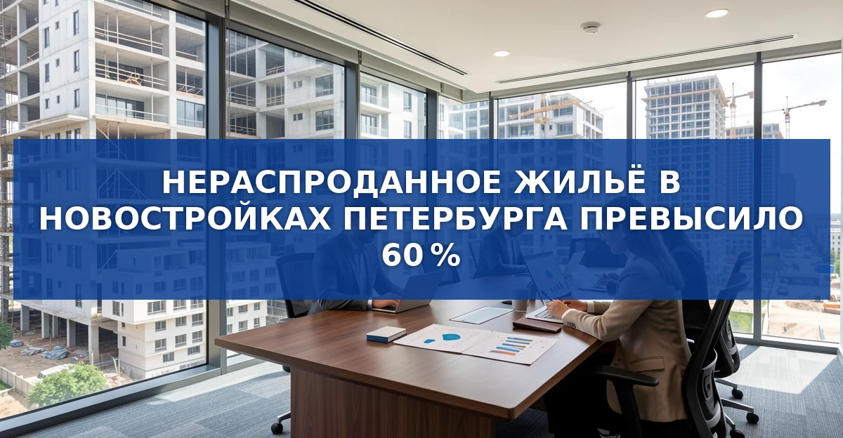 Непроданные квартиры в Петербурге и Ленобласти: риск переизбытка и новые возможности для покупателей