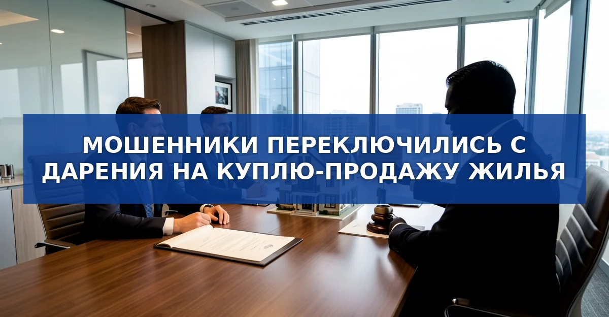 Как изменились схемы мошенничества в недвижимости: от дарения к купле‑продаже