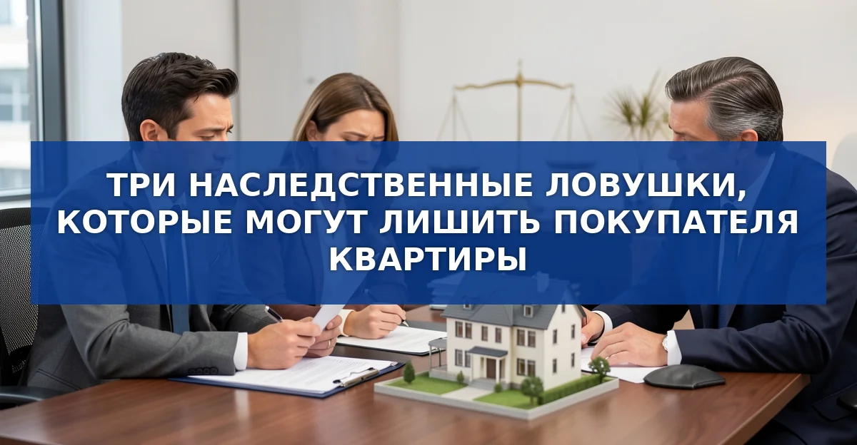 Три наследственные ловушки, которые могут лишить покупателя жилья