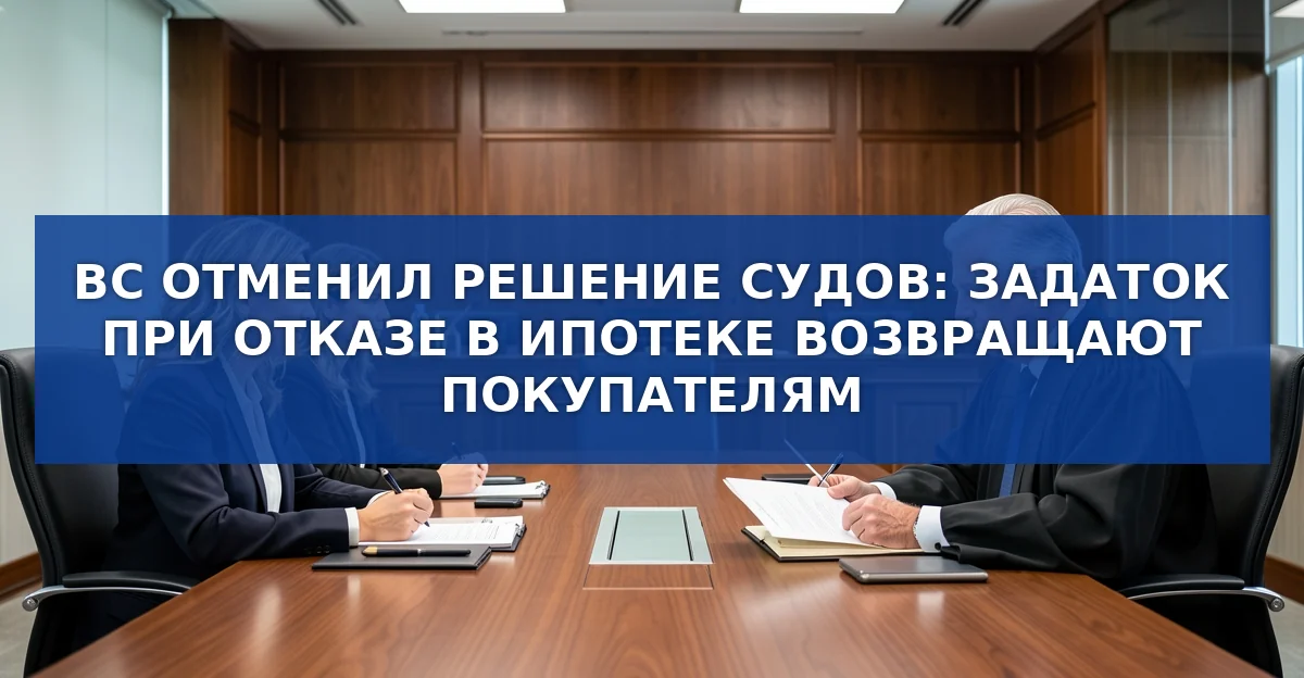 Суд признал невозможность исполнения договора из‑за отказа банков в ипотеке