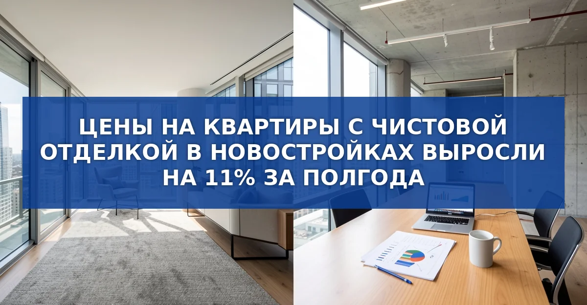 Рост цен на квартиры с чистовой отделкой: причины и последствия